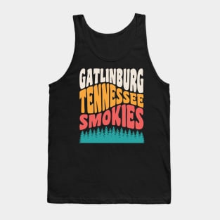 Gatlinburg Tennessee Great Smoky Mountains Hiking Vacation Tank Top